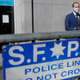 FILE - San Francisco District Attorney Chesa Boudin, foreground right, speaks between chief of staff David Campos, left, and assistant district attorney Rachel Marshall at a news conference in San Francisco, on Nov. 23, 2020. San Francisco's police chief is terminating an agreement allowing the DA's office to investigate police shootings and in-custody deaths, citing serious concerns over the office's impartiality. (AP Photo/Jeff Chiu, File)